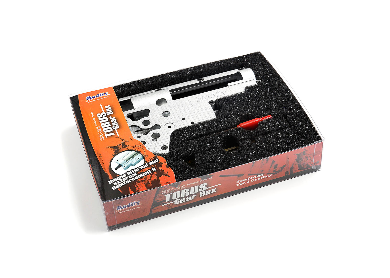 Airsoft Gearbox|Torus Reinforced Version 2 Gearbox(8mm)-Modify Airsoft parts