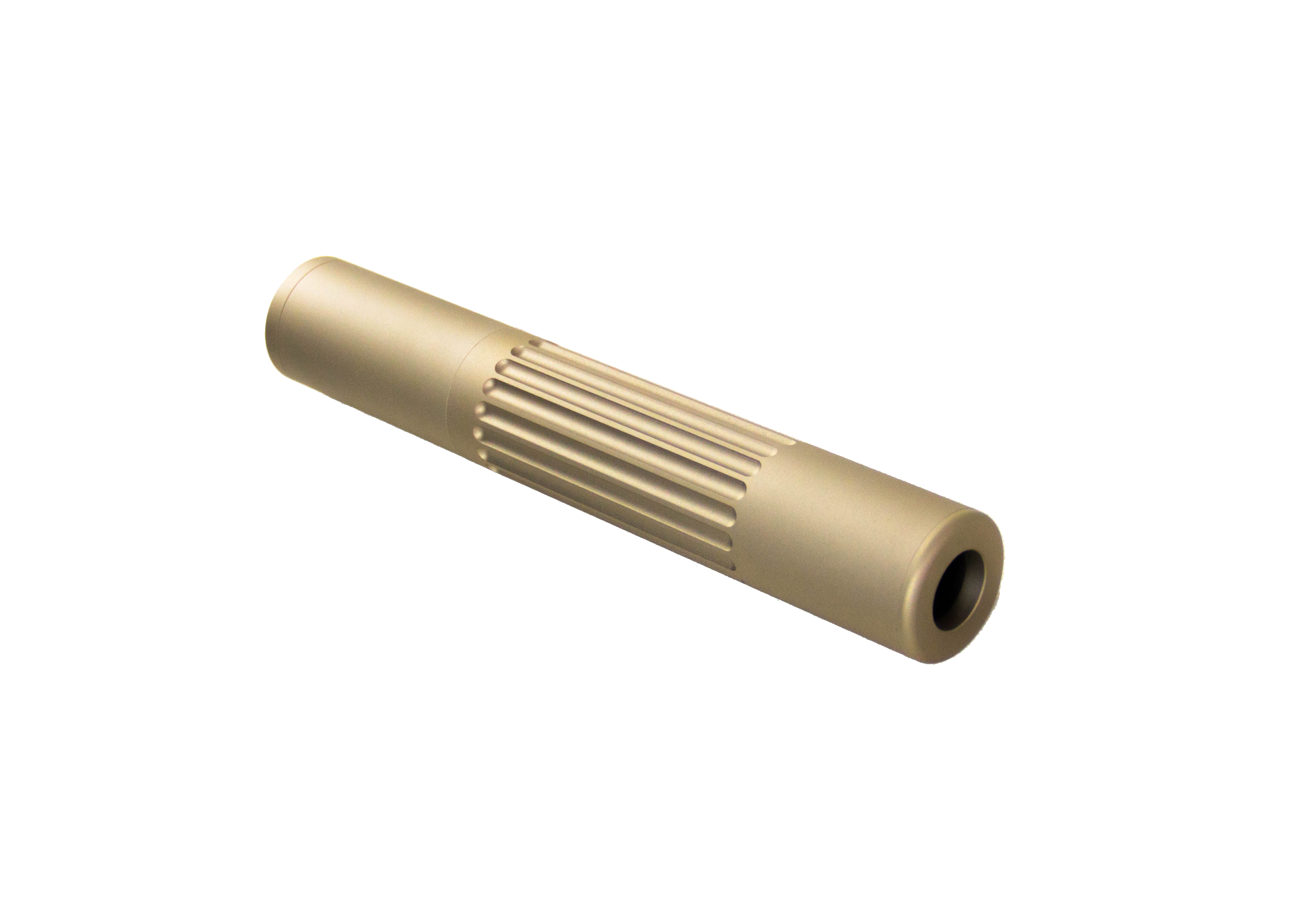 OBserver Tracer Compatible Over-Barrel Mock Suppressor (14mm CCW) (TAN)