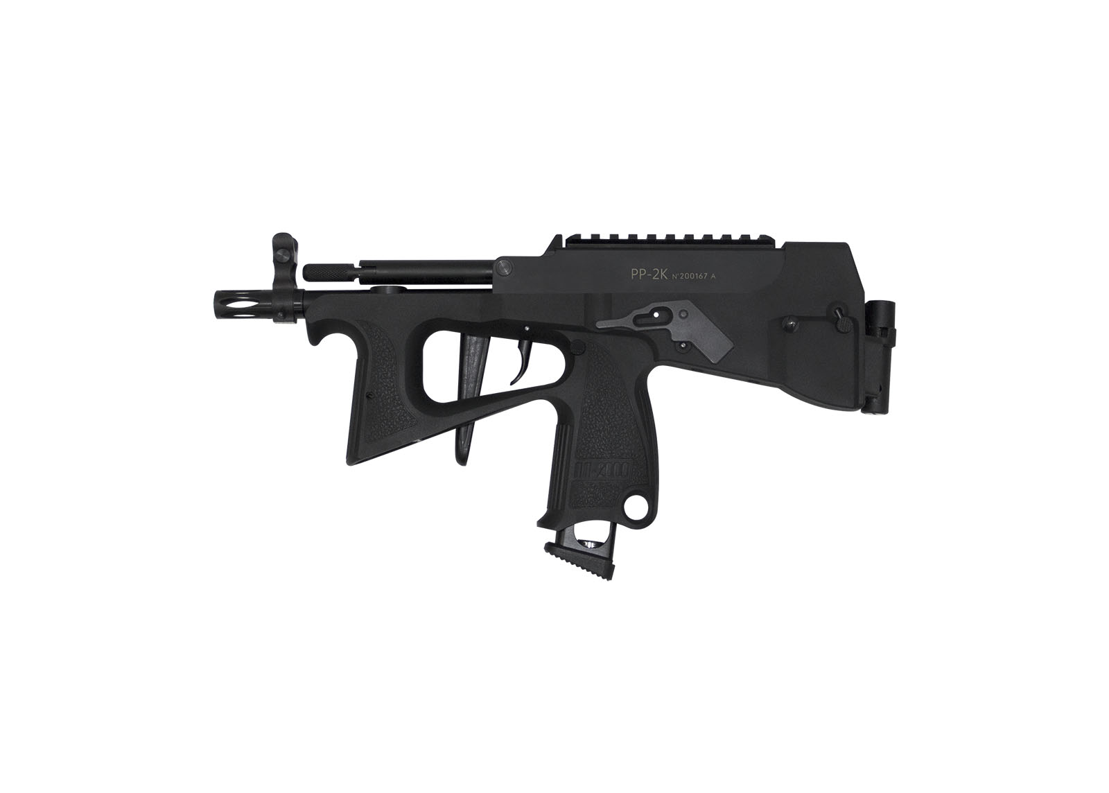 PP-2K 9mm Gas Blow Back Submachine Gun(with CO2 magazine)