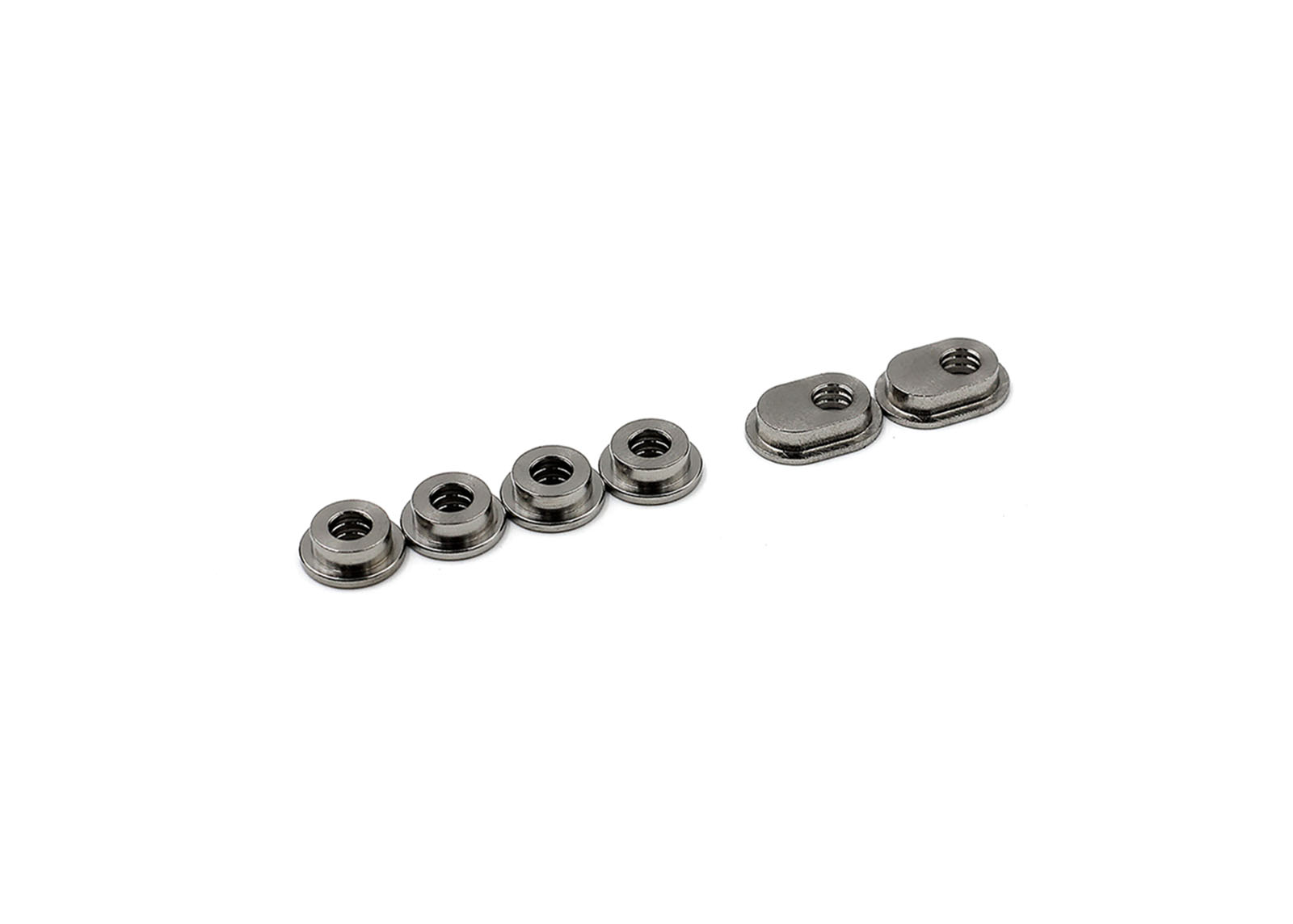 Stainless Bushings for P90/M1A1 Thompson 6mm (6pcs) - Modify Airsoft parts