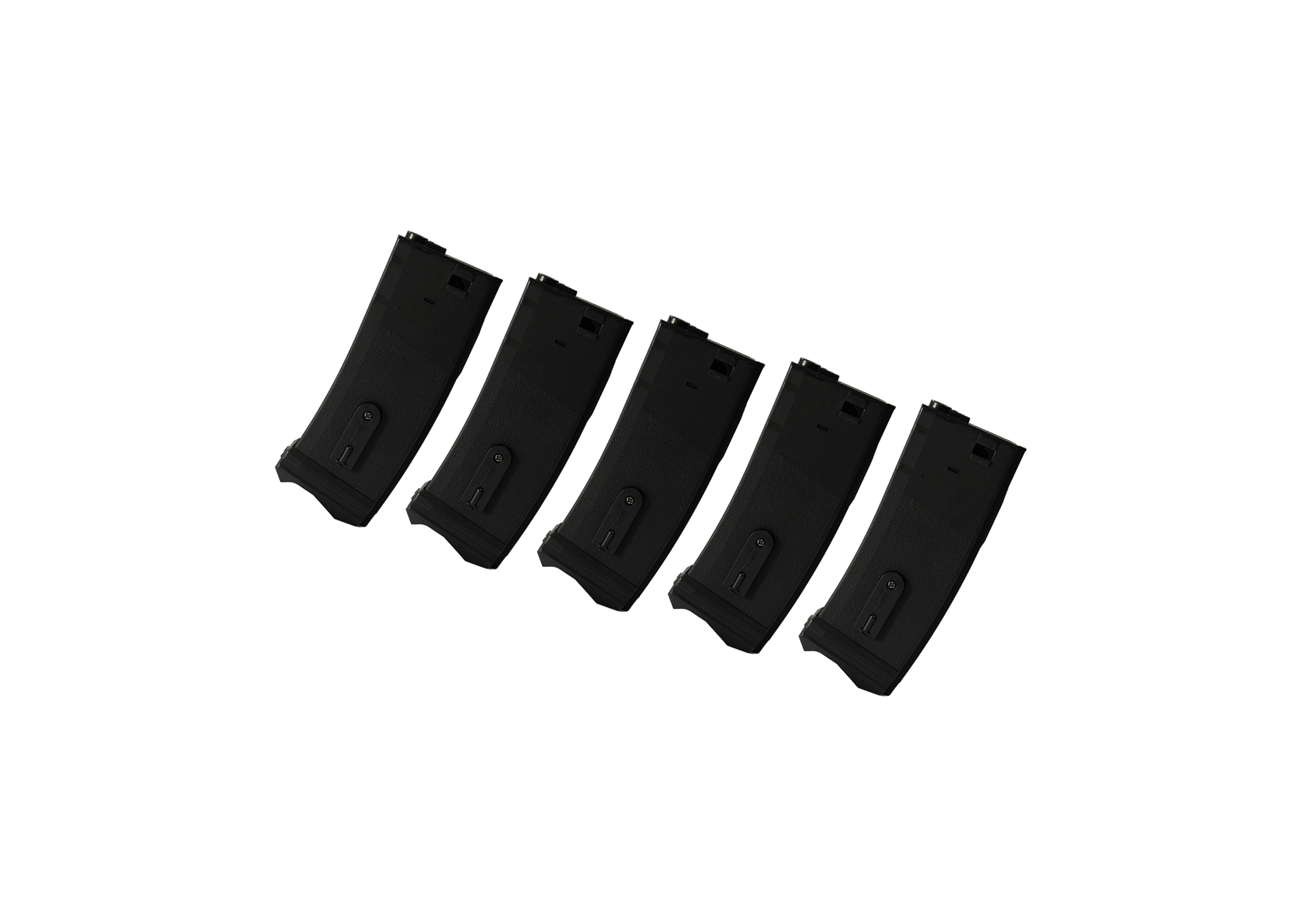 J-Mag (JET Magazine) 300-Round AEG Tracer Magazine for M16/M4 series (for quick loading) (Black/5pcs) - Modify Airsoft Accessories