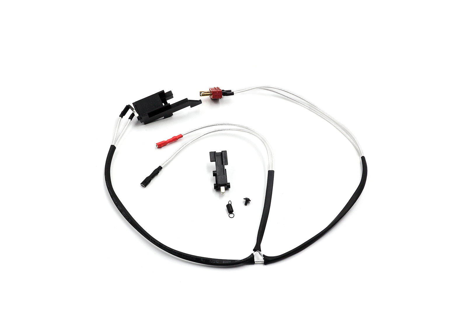Quantum Low resistance Wire Set for AK47 series (Back) with Silver-plated cord and Ultra Plug - Modify Airsoft parts Quantum Low resistance Wire Set for AK47 series (Back) with Silver-plated cord and Ultra Plug - Modify Airsoft parts