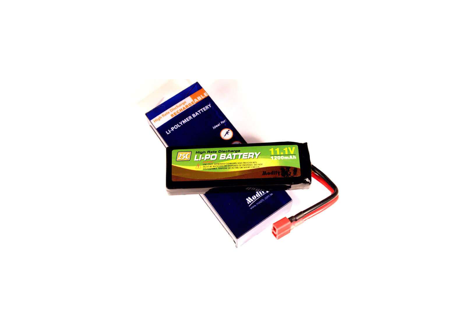 LiPo Airsoft Gun Battery Package 25C 11.1V 1200mAh-Modify Airsoft Accessories
