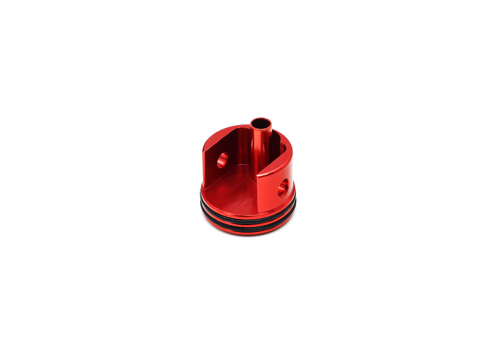 AEG P90 Aluminum Bore Up Flat Cylinder Head for TM Series Ver.6 - Modify Airsoft parts AEG P90 Aluminum Bore Up Flat Cylinder Head for TM Series Ver.6 - Modify Airsoft parts