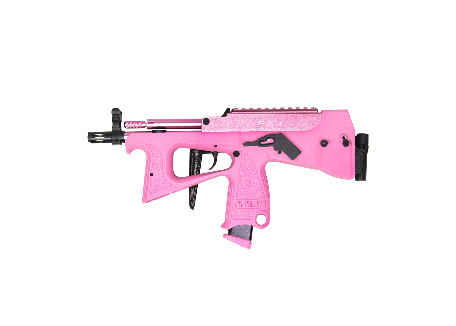 PP-2K 9mm Gas Blow Back Submachine Gun-Pink (with gas magazine) PP-2K 9mm Gas Blow Back Submachine Gun-Pink (with gas magazine)